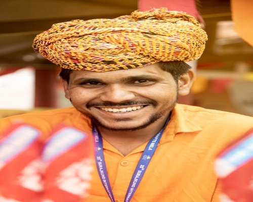 Indian man portrait smiling